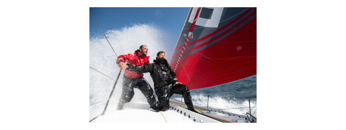 Yoann Richomme et Damien Seguin en duo pour la Transat Jacques Vabre