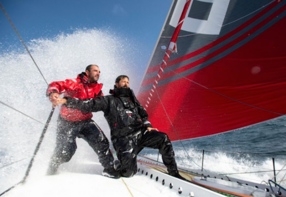 Yoann Richomme et Damien Seguin en duo pour la Transat Jacques Vabre